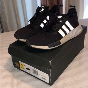 Adidas NMD black/white authentic pre-owned Men 6.5